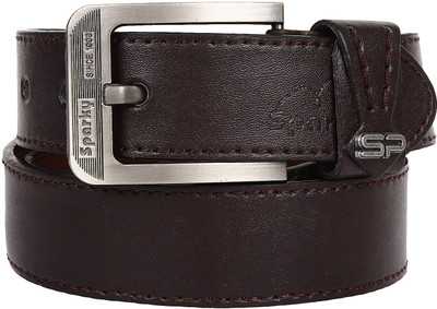 

Sparky Men Brown Synthetic Belt