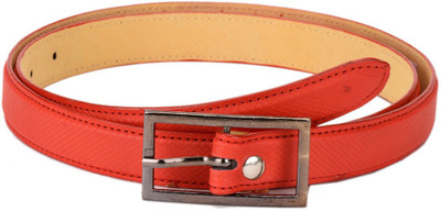 

Tiekart Women Casual Red Metal Belt