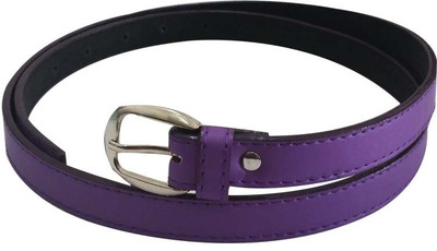 

Shopping Store Girls Casual Purple Genuine Leather Belt