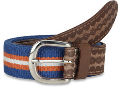 

Paradigm Design Lab Men Casual Blue Genuine Leather Belt