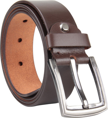 

Cottage Accessories Men Brown Genuine Leather Belt, Brown09
