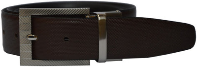 

Dennison Men Evening, Formal Brown, Black Genuine Leather Reversible Belt, Black;brown