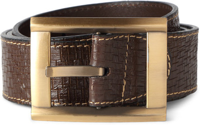 

Peter England Men Brown Genuine Leather Belt