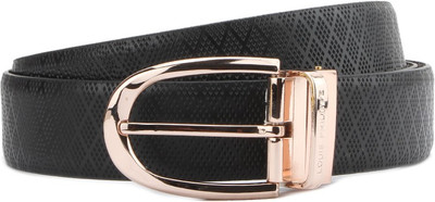 

Louis Philippe Men Black, Brown Genuine Leather Reversible Belt, Black and brown