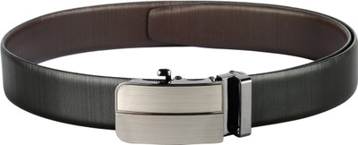 

Teakwood Men Casual Brown Genuine Leather Reversible Belt