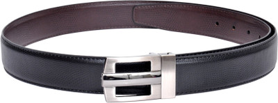 

Scarleti Men Formal Brown, Black Artificial Leather Reversible Belt, Black;brown