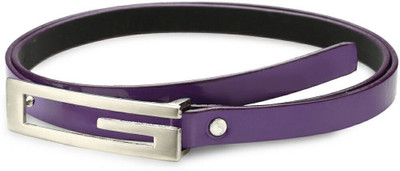 

Sale Funda Girls Purple Artificial Leather Belt