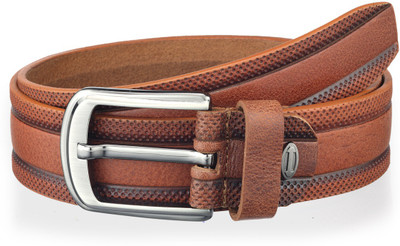 

Teakwood Men Brown Genuine Leather Belt
