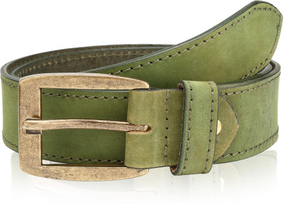 

Teakwood Men Casual Green Belt