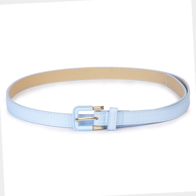 

Buckle Up Women Blue Artificial Leather Belt
