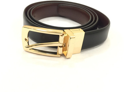 

Sir Michele Men Casual Black, Brown Genuine Leather Reversible Belt