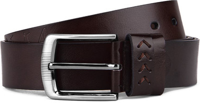 

Swiss Design Men Brown Genuine Leather Belt