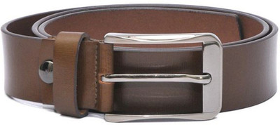 

Readybee Men Brown Genuine Leather Belt, Brown-200