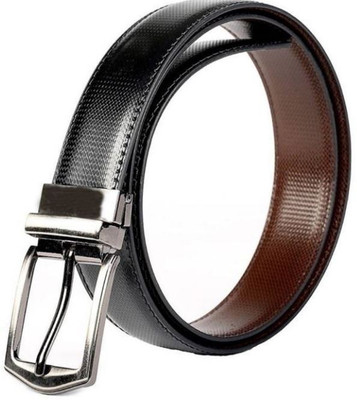 

OODI Boys Black Genuine Leather Belt