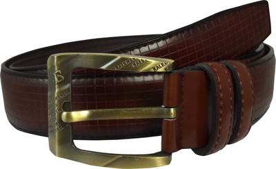 

Ammvi Creations Men Casual Brown Artificial Leather Belt