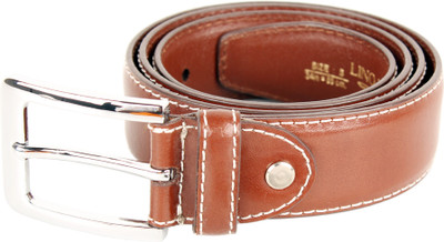 

Lino Perros Men Formal Brown Synthetic Belt