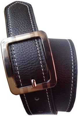 

WSD Men Formal Black Synthetic Belt