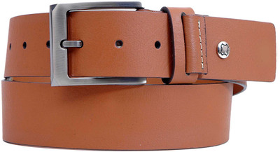 

Hidea Men Casual Tan Genuine Leather Belt, Light - tan