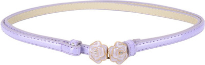 

SRI Women Casual Purple Synthetic Belt