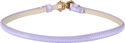 

Sri Girls Purple Artificial Leather Belt