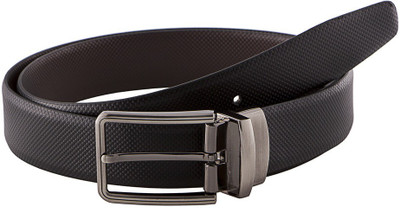 

Gildermen Men Formal Black, Brown Genuine Leather Reversible Belt