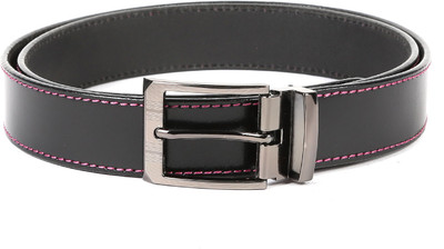 

WildHorn Men Casual Black Genuine Leather Belt
