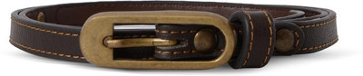 

Baggit Women Casual Brown Synthetic Belt