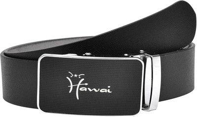 

Hawai Men Casual, Formal Black Genuine Leather Belt