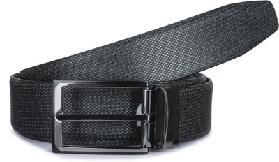 

Buckle Up Men Formal Grey Genuine Leather Reversible Belt