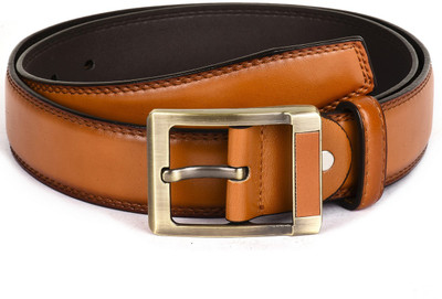 

Buckle Up Men Formal Tan Artificial Leather Belt