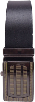 

Revo Men Casual Black Genuine Leather Belt