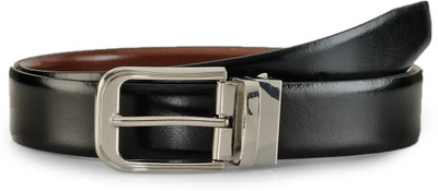 

Teakwood Men Black Genuine Leather Belt
