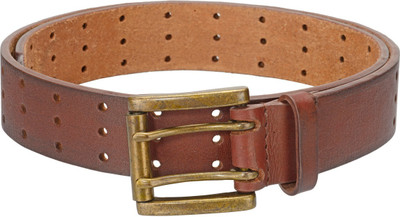 

Phive Rivers Men Casual Brown Genuine Leather Belt