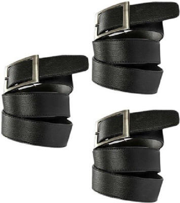 

Nagar Enterprises Boys Casual, Party, Formal Black Artificial Leather Belt