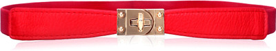 

Calvino Girls Casual, Evening/Party Red Artificial Leather Belt