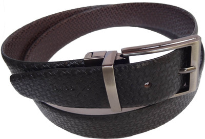 

eXcorio Men Casual Brown Genuine Leather Belt