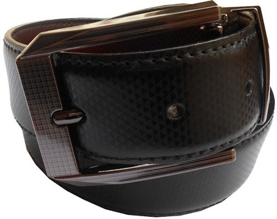 

B.S.Chadha Group Men Formal Black Artificial Leather Reversible Belt