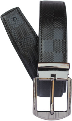 

Fashius Men Black Artificial Leather Belt, Black-01