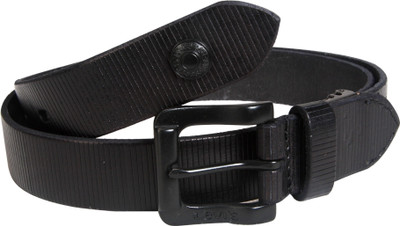 

Levi's Women Casual Black Metal, Genuine Leather Belt