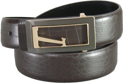 

Lion Heart Men Casual Brown Artificial Leather Belt