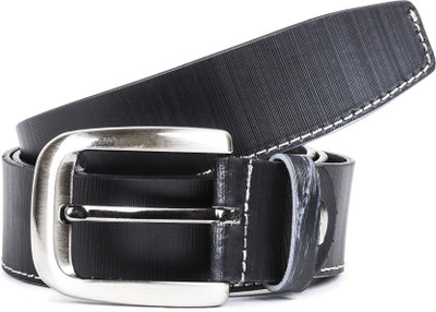 

Teakwood Men Formal Black Genuine Leather Belt