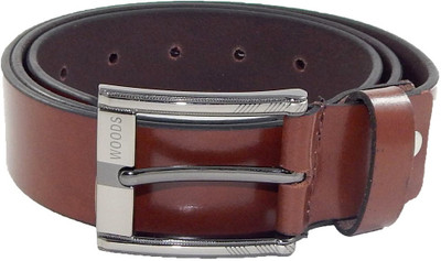 

Woods Men Formal, Casual Brown Genuine Leather Belt