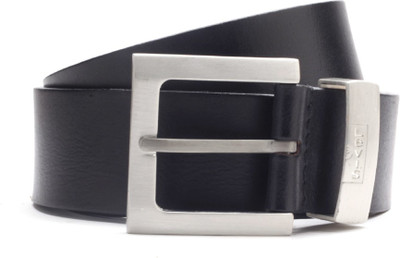 

Levi's Men Black Genuine Leather Belt