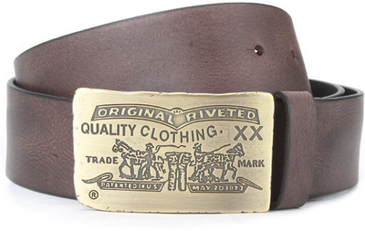 Levi's Men Brown Belt, Black