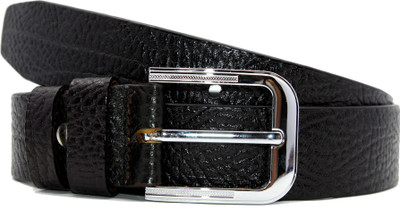 

RAZA Men Casual Black Genuine Leather Belt