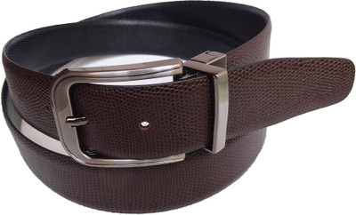 

eXcorio Men Formal, Casual Black Genuine Leather Belt