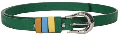 

MTV Women Casual Green Artificial Leather Belt
