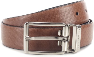 

Louis Philippe Men Tan, Black Genuine Leather Reversible Belt, Tan and brown