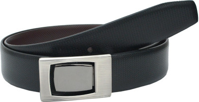 

Leather Hub Men Formal Black, Brown Artificial Leather Reversible Belt