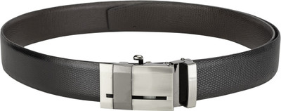 

Teakwood Men Formal Black Genuine Leather Belt